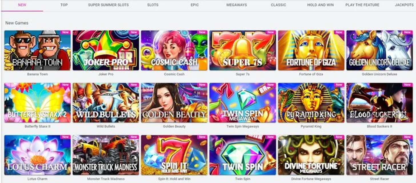 Jogos da loteria online